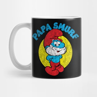 Vintage Papa Smurf Mug